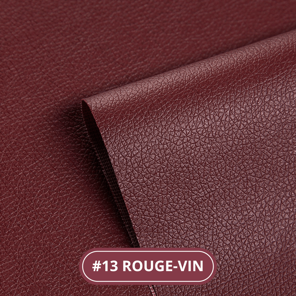 PATCH EN CUIR AUTO-ADHÉSIF