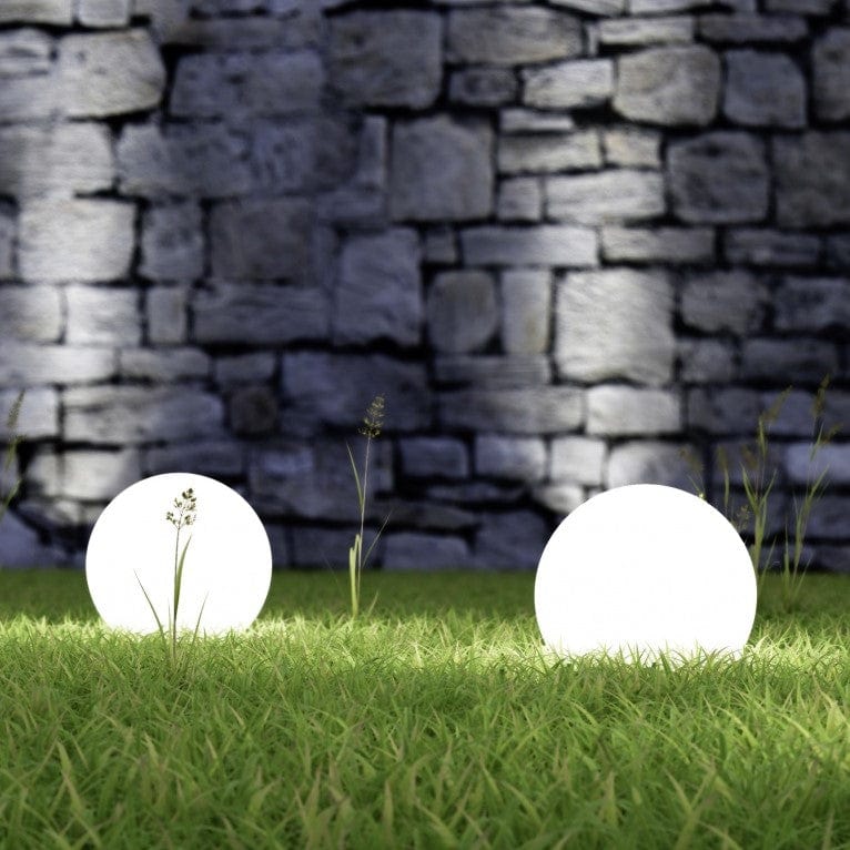 Lampe design boule de jardin