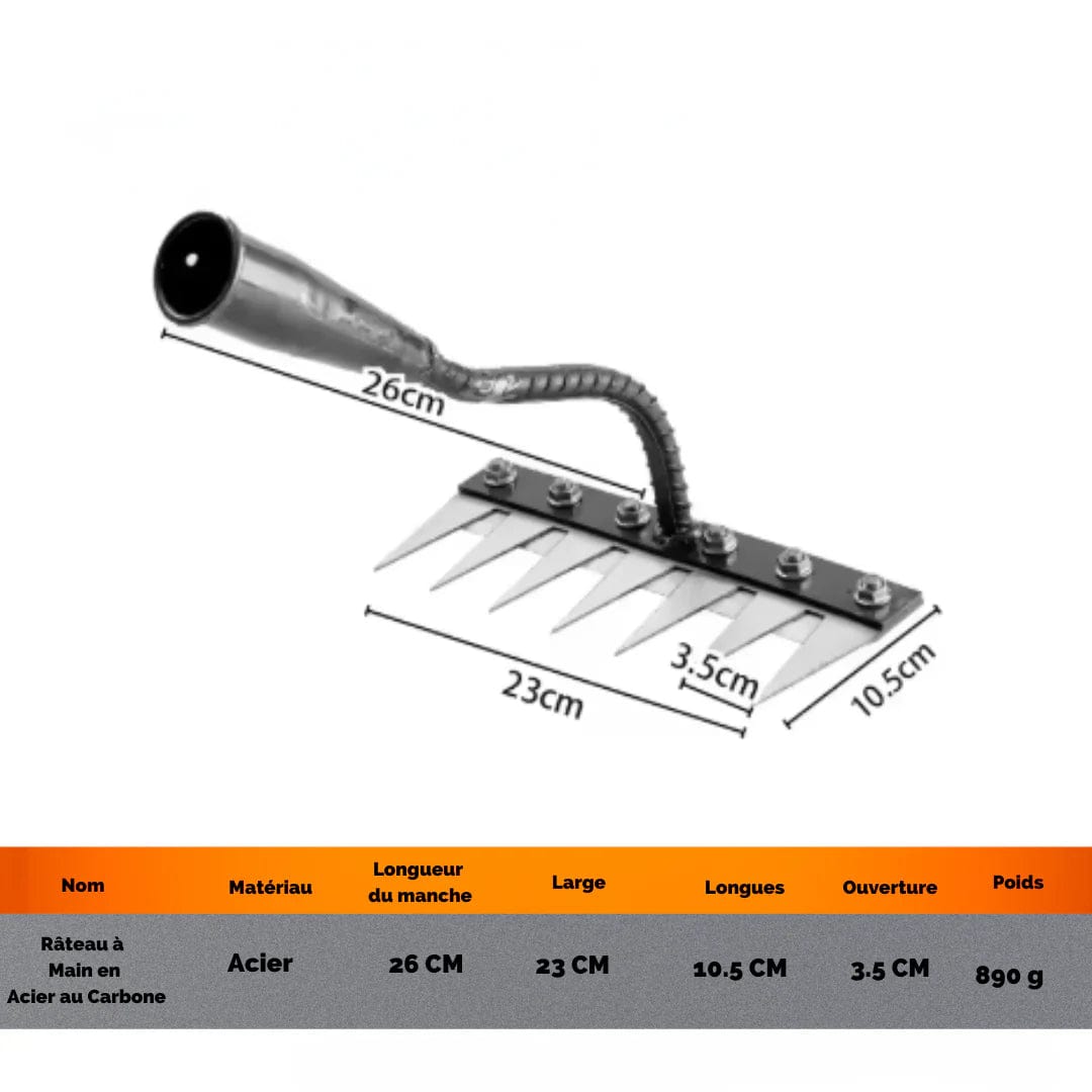 Râteau de désherbage