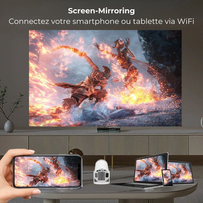 Mini Projecteur Portable 4K Ultra HD