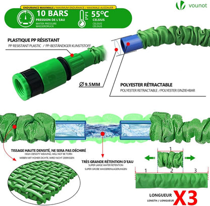 Tuyau d'Arrosage Extensible